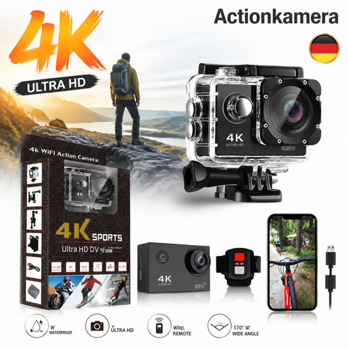 Action cam sport - cam, 4k