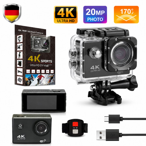 Wasserdicht actionkamera - 4k,