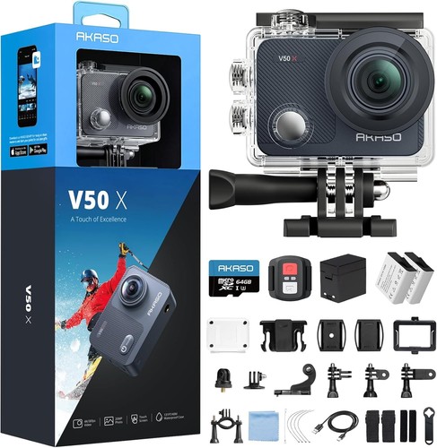 Akaso v50x action - v50x, 30fps