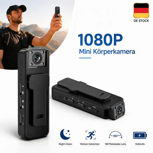 Bodycam mini sport kamera - kamera, hd