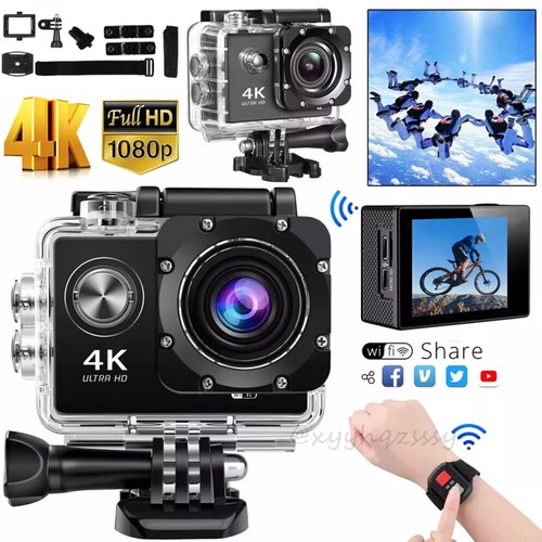 Action cam wifi eis uhd - 4k,